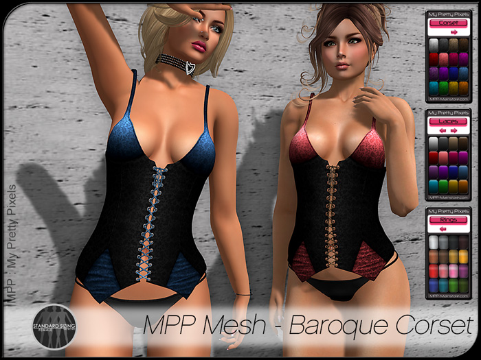 MPP Mesh – Baroque Corset