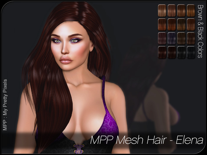 MPP – Mesh Hair : Elena